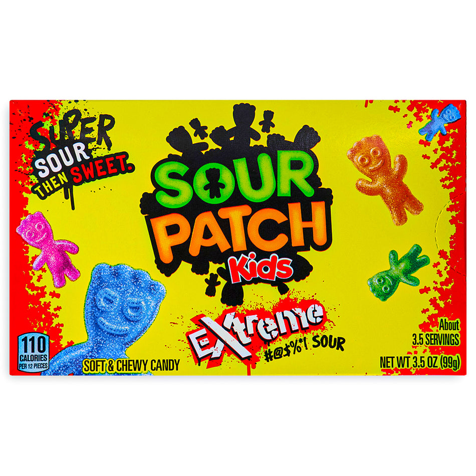 Sour Patch Kids Extreme Candy Theater Pack 100g - 12 Pack