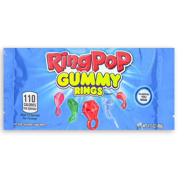 Ring Pop Gummy Rings 1.7oz - 16 Pack