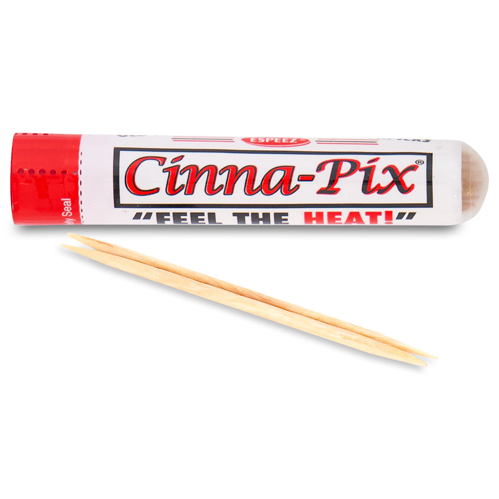 CinnaPix Toothpicks Tubes - 24 Pack