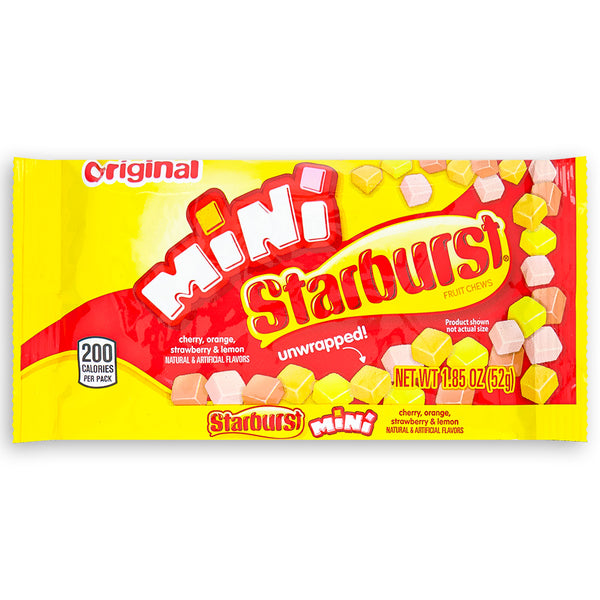Starburst Minis Original Candy 1.85oz - 24 Pack