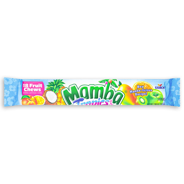 Mamba Tropics Fruit Chews 2.8oz - 24 Pack
