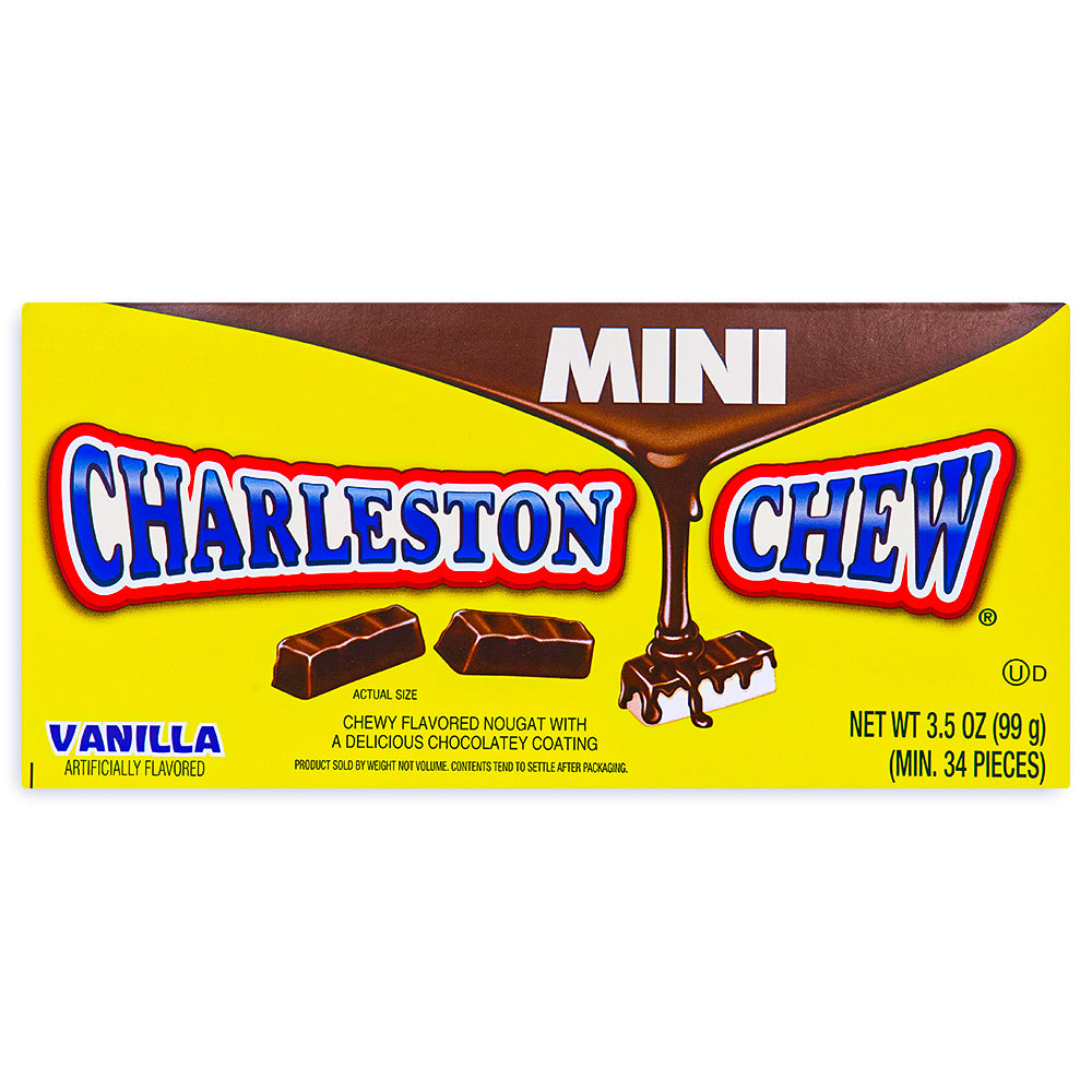Charleston Chew  - Mini - Vanilla Theatre Pack 3.5oz - 12 Pack