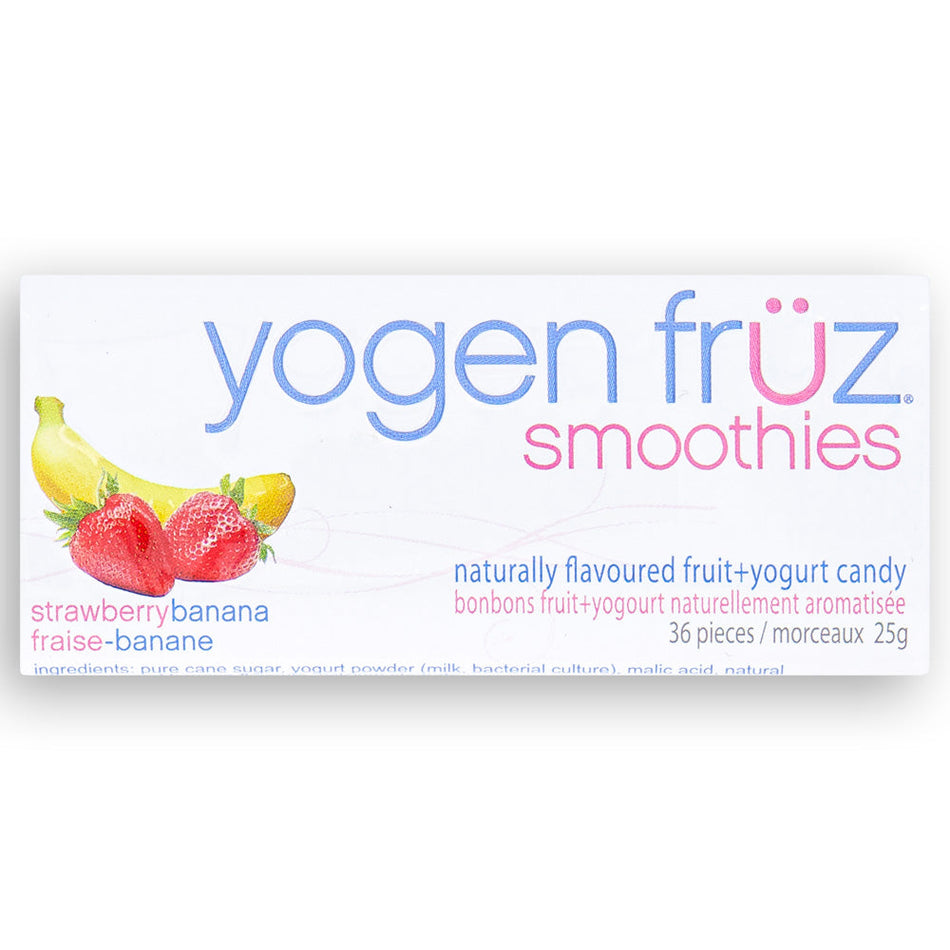 Yogen Fruz Smoothies Strawberry Banana - 8 Pack