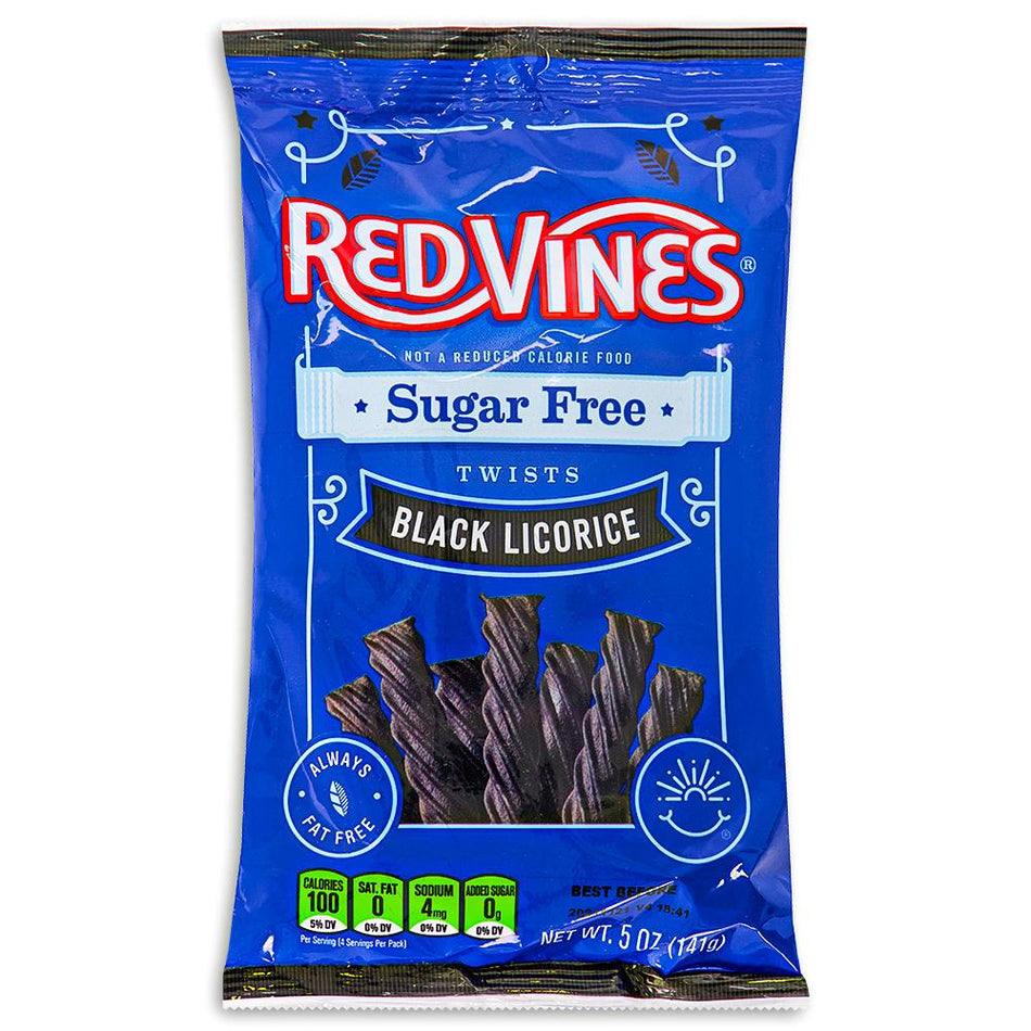 Red Vines Black Licorice Sugar Free 5oz12 Pack