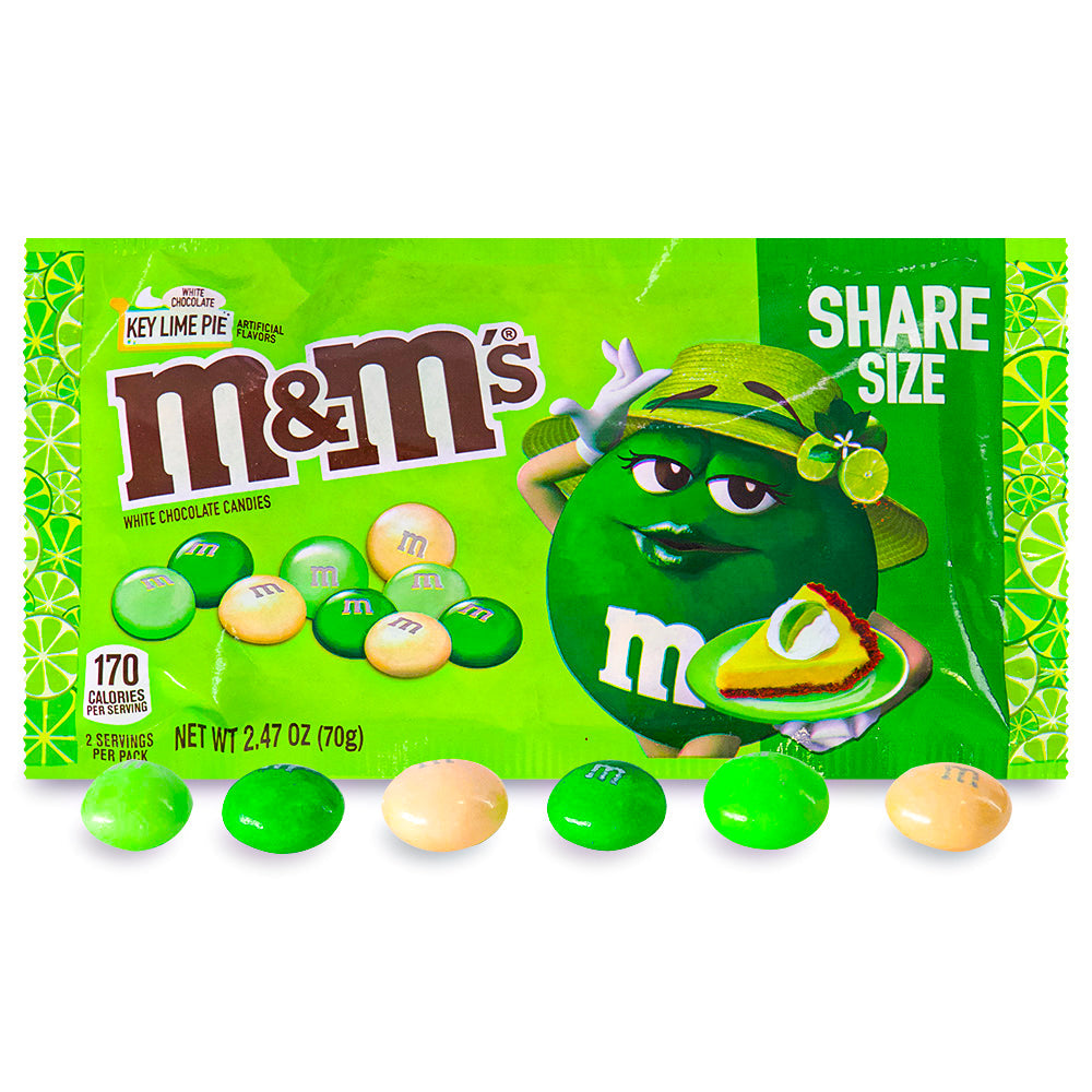 M&M's  Candy - Key Lime Pie 2.47oz - 24 Pack