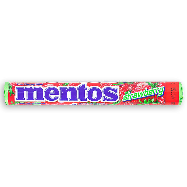 Mentos Strawberry 1.32oz - 15 Pack