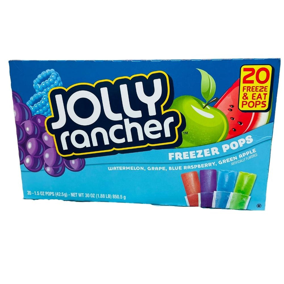 Jel Sert Original Jolly Rancher Candy Freezer Pops 12 Pack iwholesalecandy.ca