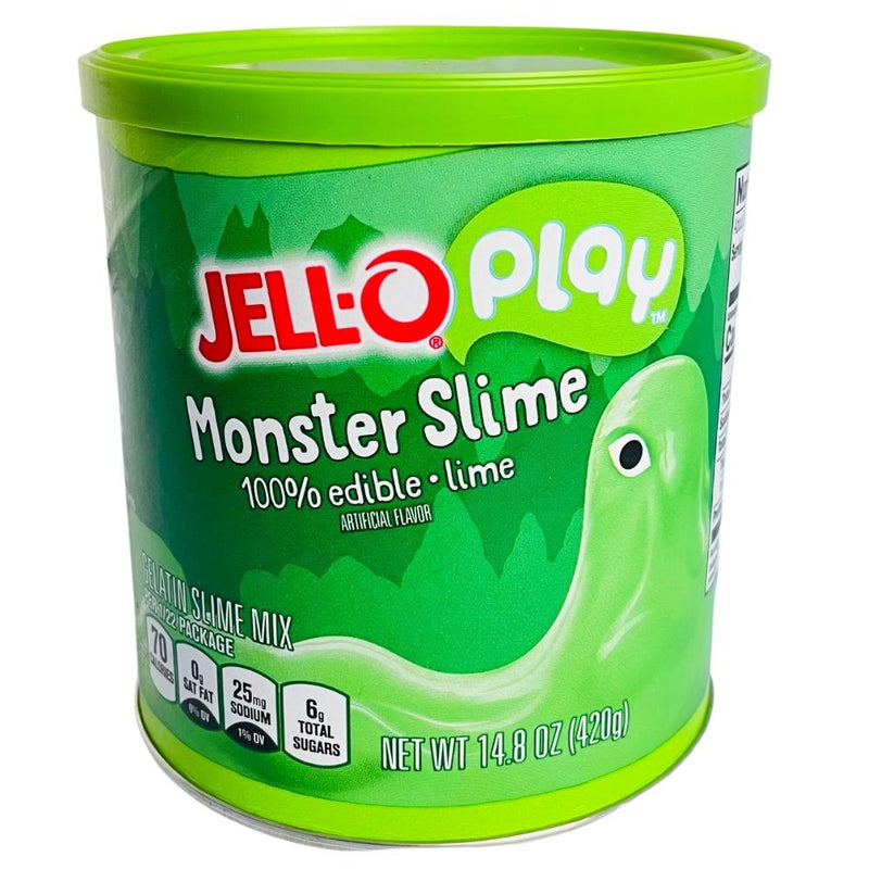 Jell-o Play Monster Slime 6 PK | American Snacks