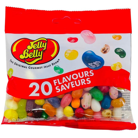 Jelly Belly 20 Assorted Flavours 100g - 12 Pack Jelly Belly Canada