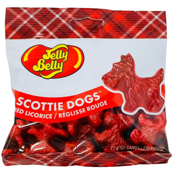 Jelly Belly Scottie Dog Red Licorice 77g - 12 Pack Jelly Belly Canada