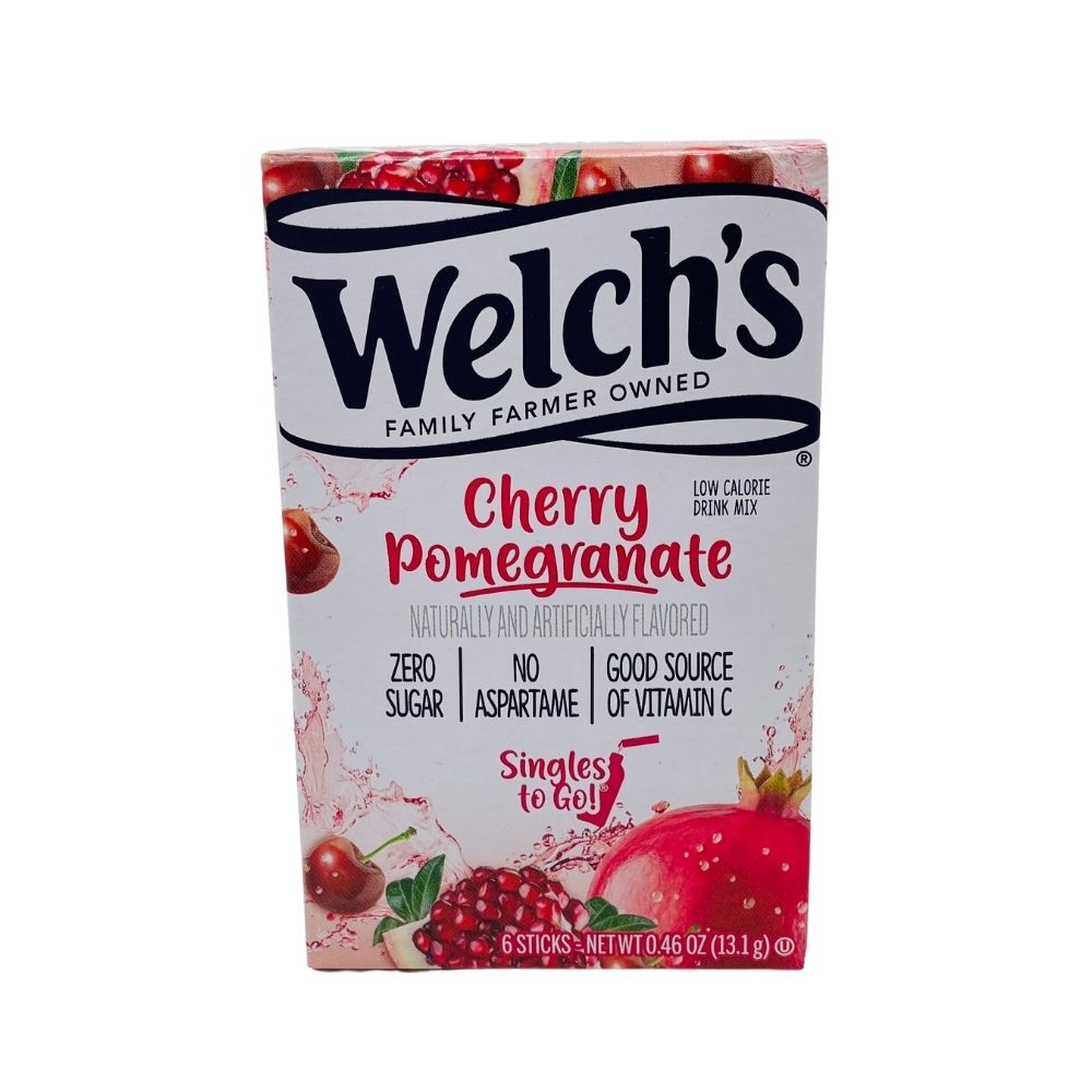 Welch's Cherry Pomegranate Singles To Go - 12 Pack