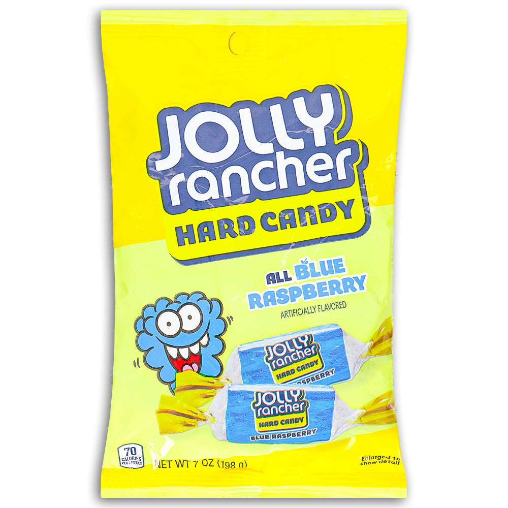 Jolly Rancher Hard Candy All Blue Raspberry 7oz - 12 Pack