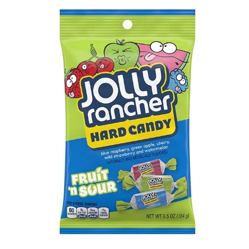 Jolly Rancher Fruit N Sour Hard Candy-12 CT