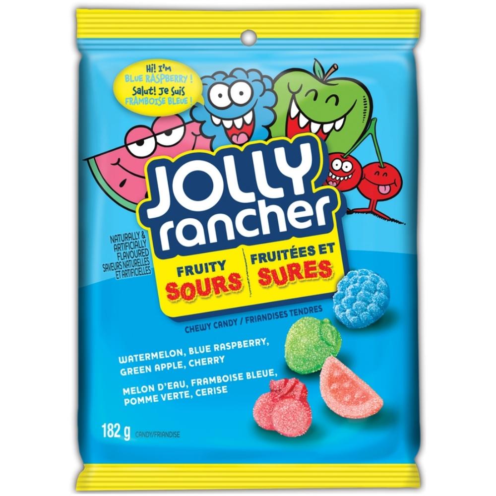 Jolly Rancher Fruity Sours 182g - 12 Pack