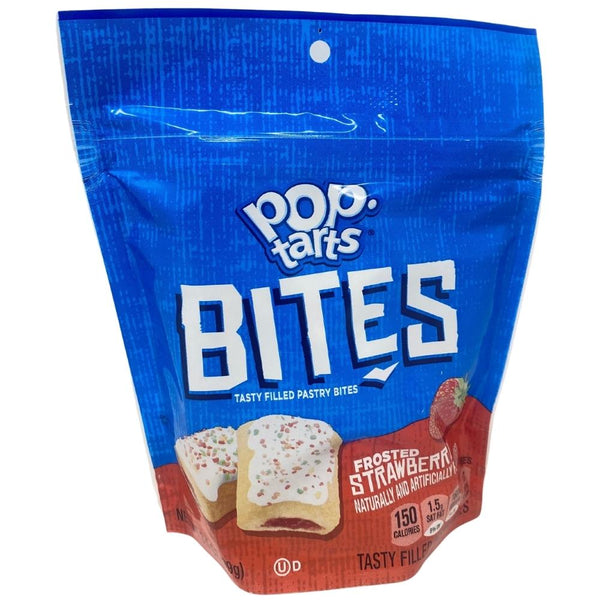 Kellogg's Frosted Strawberry Pop Tarts Bites Pouch iwholesalecandy.ca