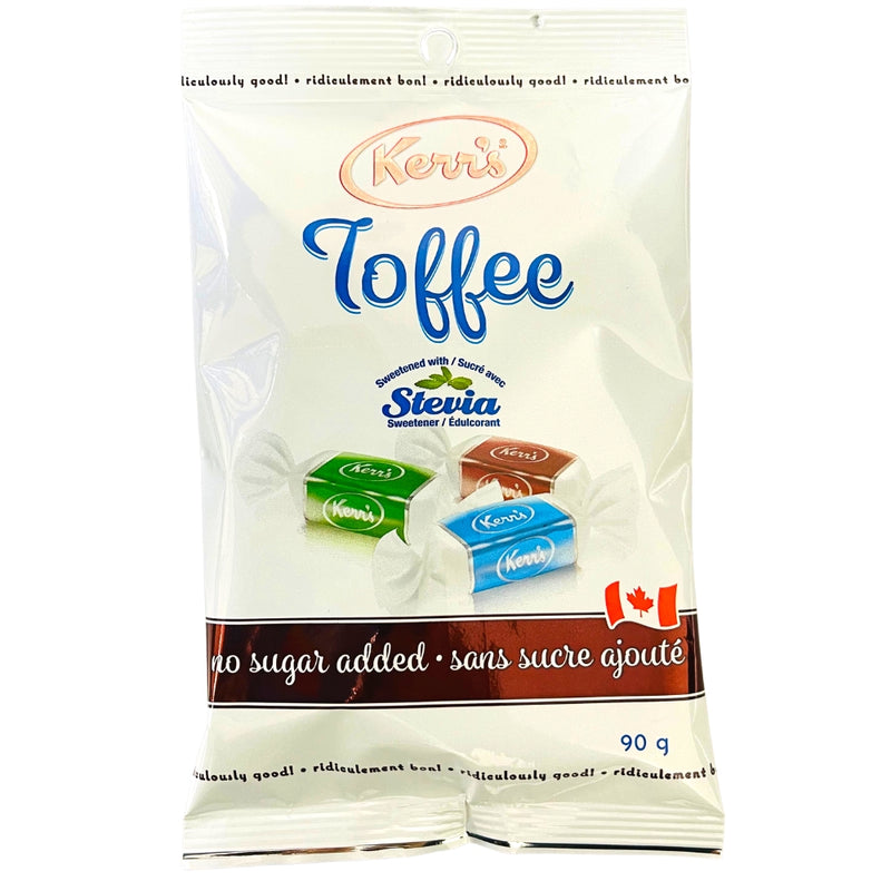 Kerr's Light Toffee No Sugar Added 90g - 12 Pack