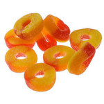 Kervan Gummi Peach Rings Bulk Candy-Halal Candies