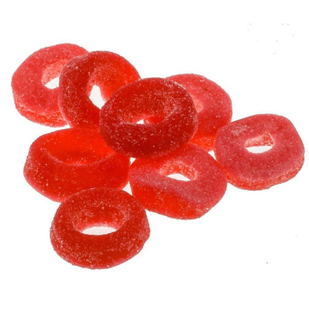 Kervan Watermelon Rings Gummy Candy 5 lbs - 1 Bag