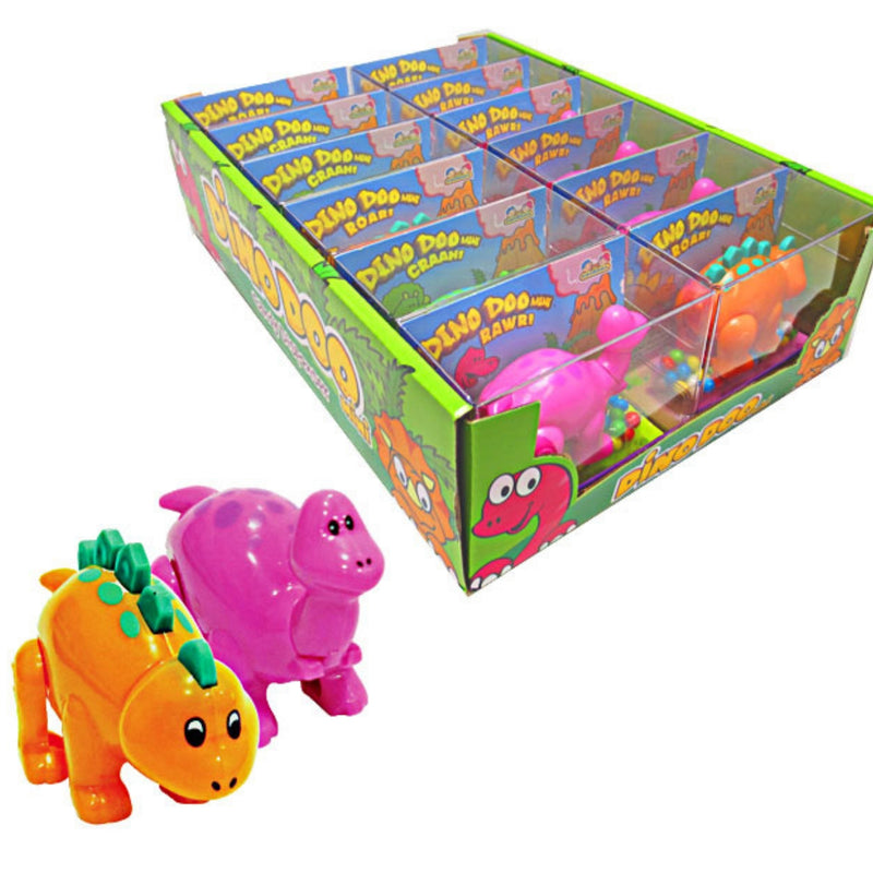 Kidsmania Dino Doo Candy Dispenser - 12  Pack