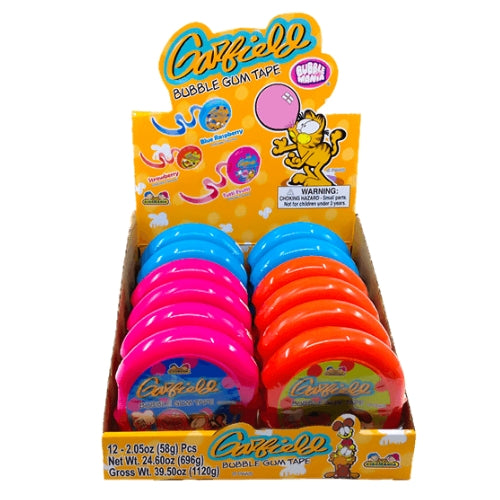 Kidsmania Garfield Bubble Gum Tape Dispenser-Wholesale Candy