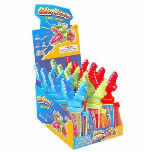 Kidsmania Gator Chomp Lollipops | Wholesale Candy – iWholesaleCandy.ca