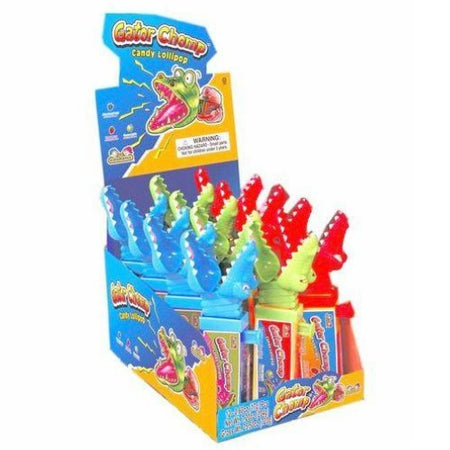 Kidsmania Gator Chomp Lollipops-Wholesale Candy Canada