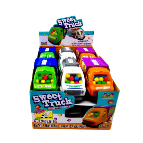 Kidsmania Sweet Truck filled with Colourful Candy-12 Count Box