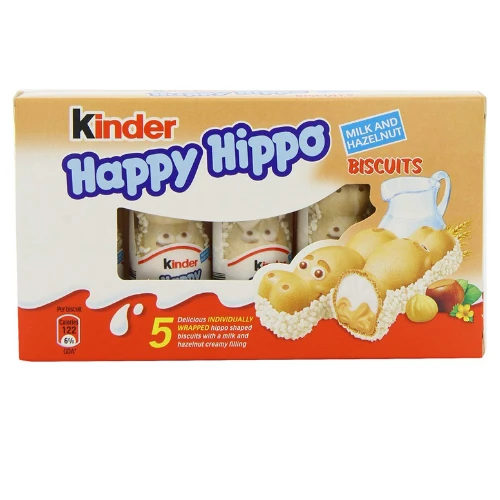 Kinder Happy Hippo Hazelnut 5 Pieces 103g - 10 Pack