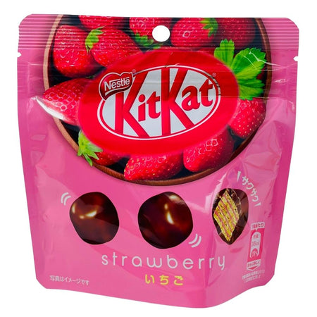 Kit Kat Big Little Strawberry Bites Pouch (Japan) - 10 Pack