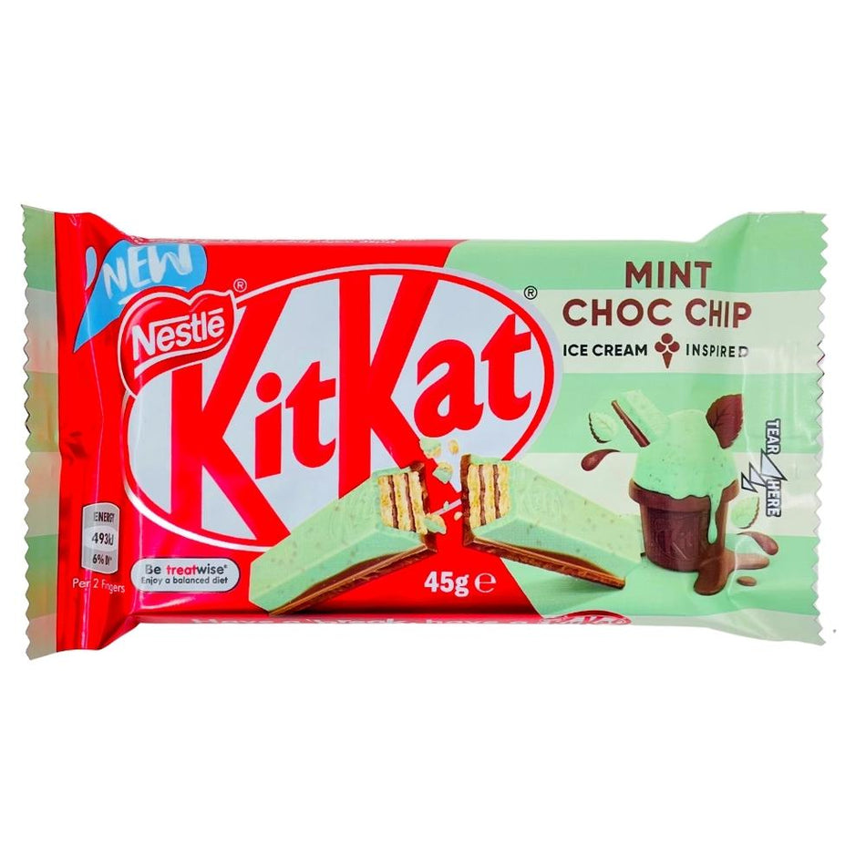 Kit Kat Mint Chocolate Chip 45g (Aus) - 48 Pack