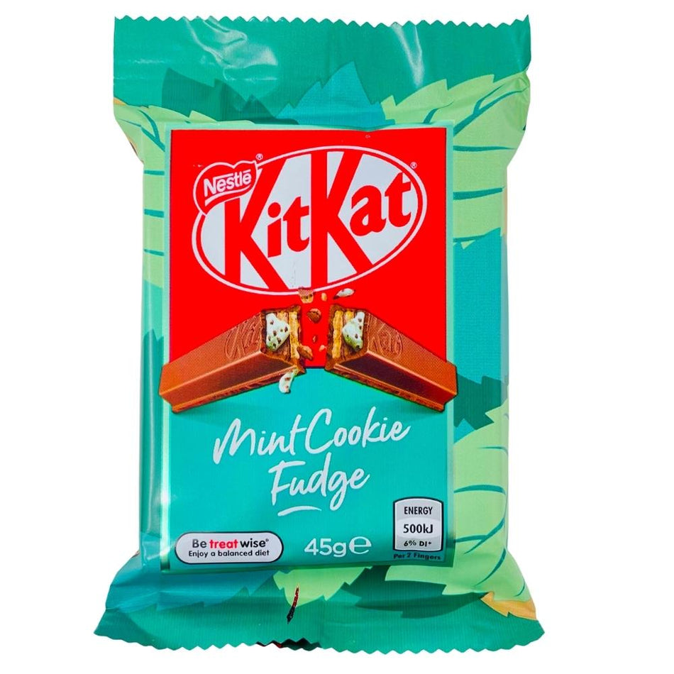 Nestle Kit Kat Mint Cookie Fudge chocolate Australia candy wholesale