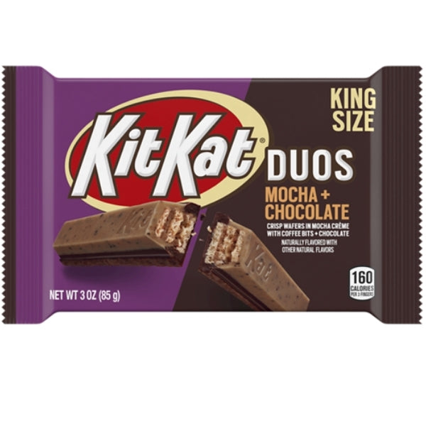 Kit Kat Duos Mocha KING SIZE 3oz  - 24 Pack