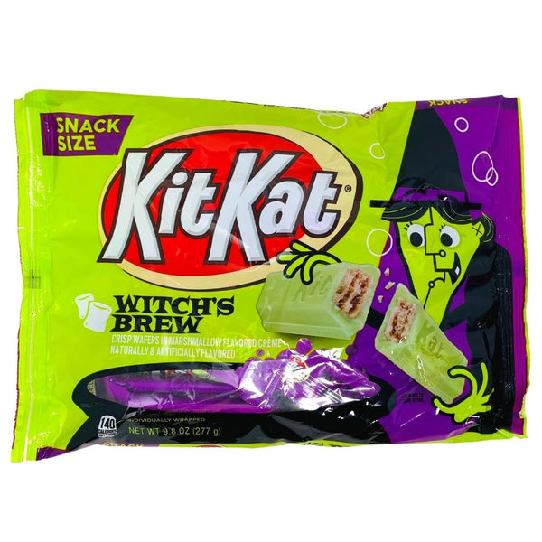 Halloween Witch's Brew Marshmallow Kit Kat Snack Size 9.8oz - 21 Pack