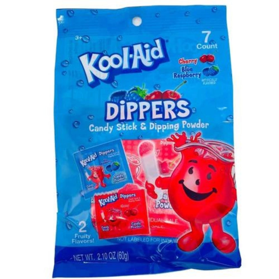 Kool-Aid Dipping Candy 7 pieces 2.1oz - 12 Pack