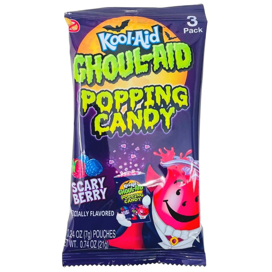 Ghoul-Aid 3 Piece Popping Candy - 12 Pack