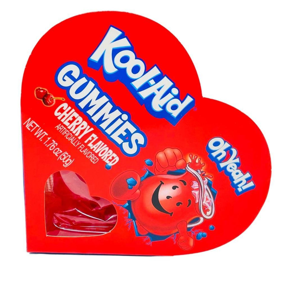 Kool-Aid Gummy Heart 1.76oz - 12 Pack