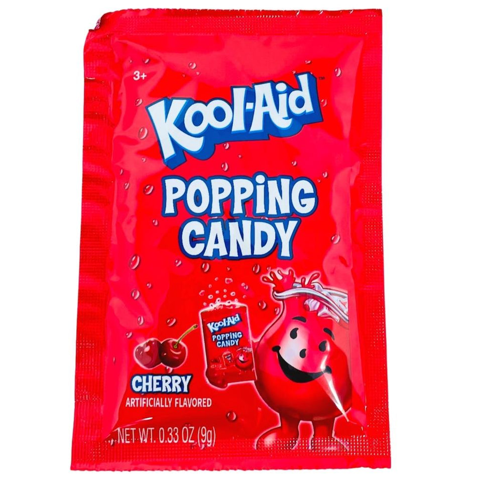 Kool-Aid Popping Candy Cherry 0.33oz - 20 Pack