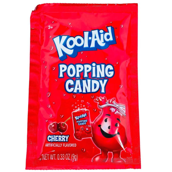 Kool-Aid Popping Candy Cherry 0.33oz - 20 Pack