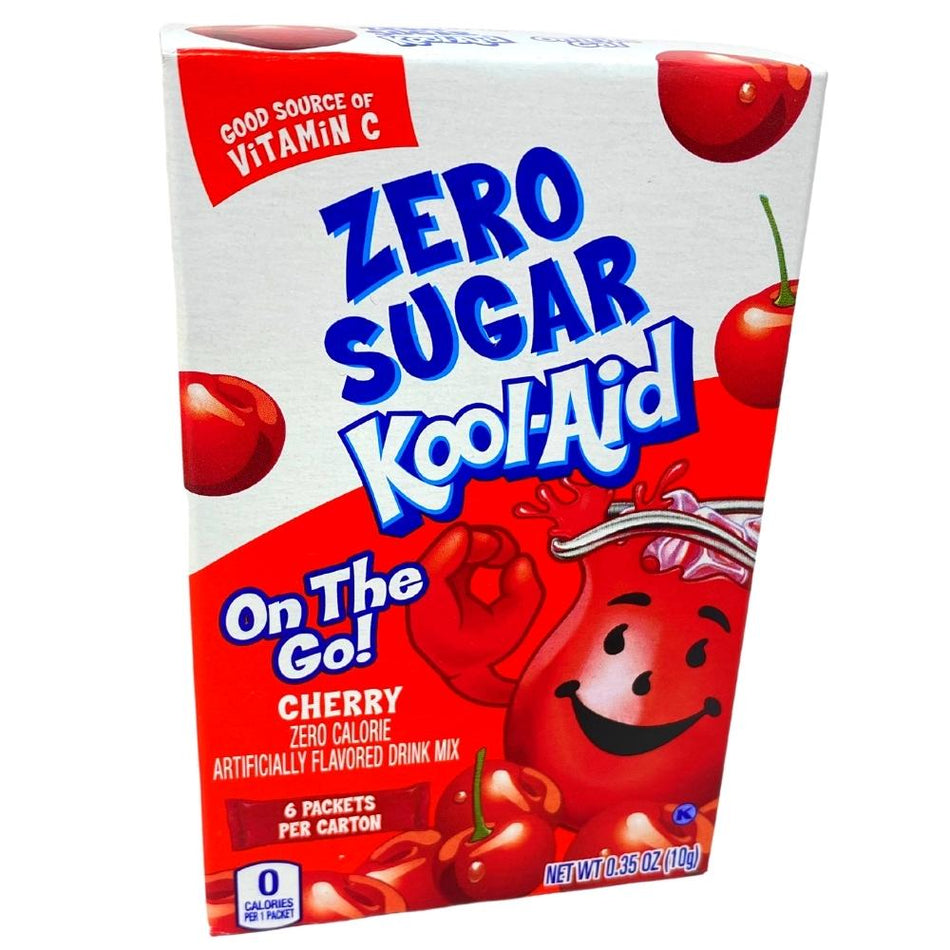 Kool-Aid Zero Sugar Cherry Drink Mix - 12 Pack