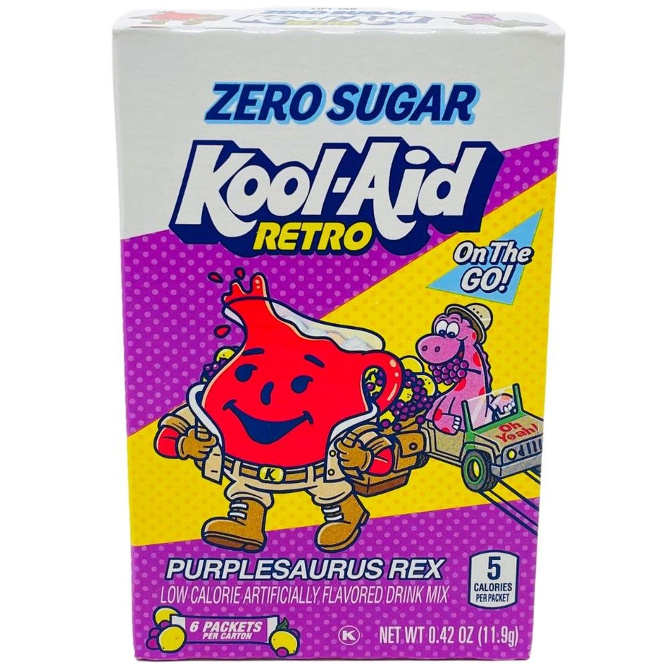 Kool-Aid Zero Sugar Purplesaurus On The Go - 12 Pack