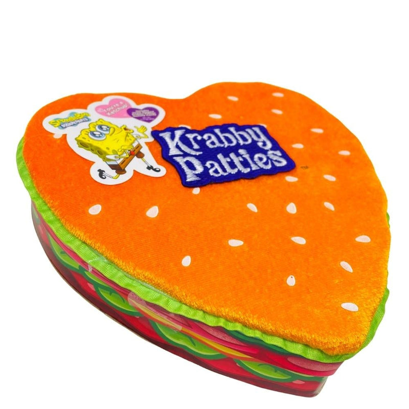 Krabby Patty Plush Top Heart Box 3.17oz - 1 Box