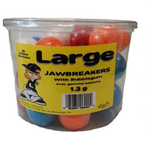 Large Jawbreakers with Bubblegum-36 CT