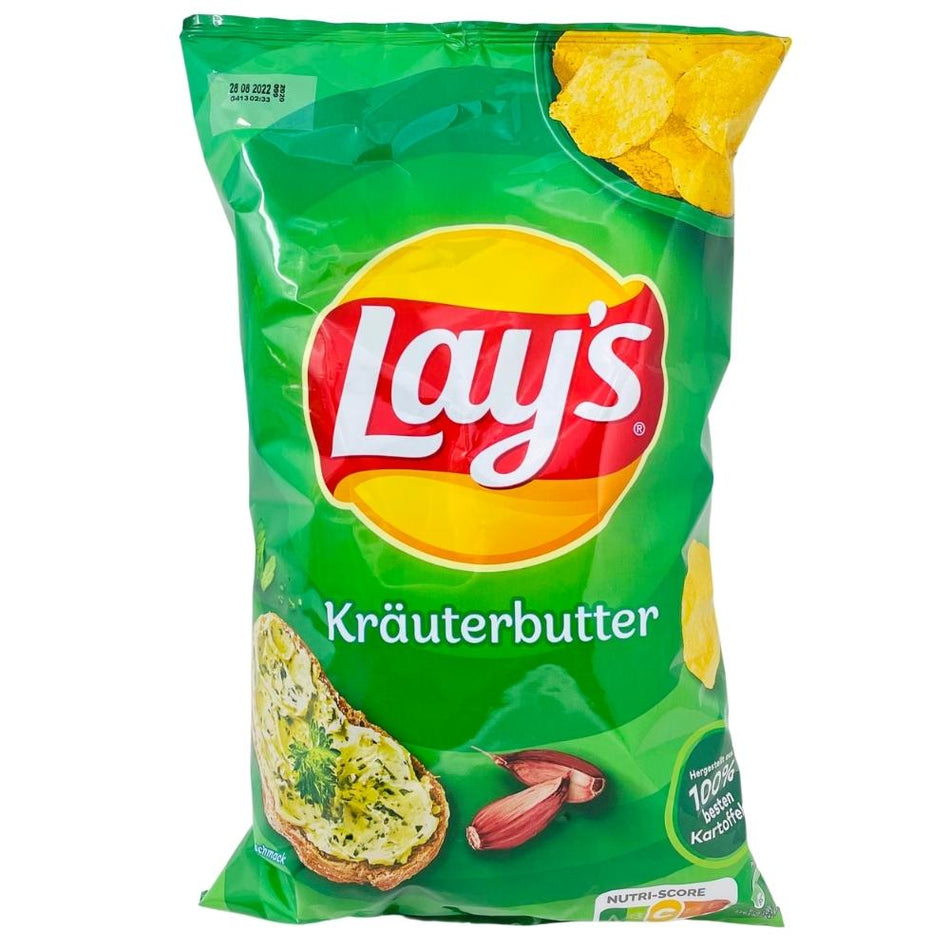 Lays Herb Butter Chips 150g - 9 Pack