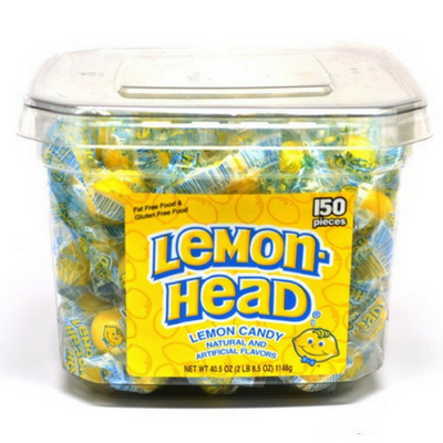 Lemonhead Candy 150 CT Tub Retro Candy-Bulk Candy Canada - Lemon Head Candy