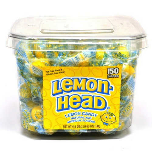 Lemonhead Candy 150 CT Tub Retro Candy-Bulk Candy Canada - Lemon Head Candy
