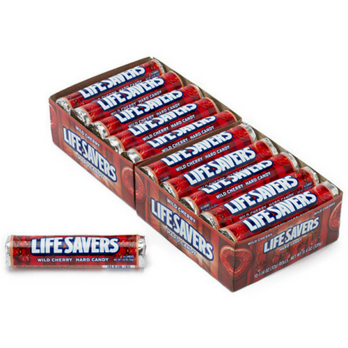 Life Savers Hard Candy Wild Cherry Retro Candy 20CT