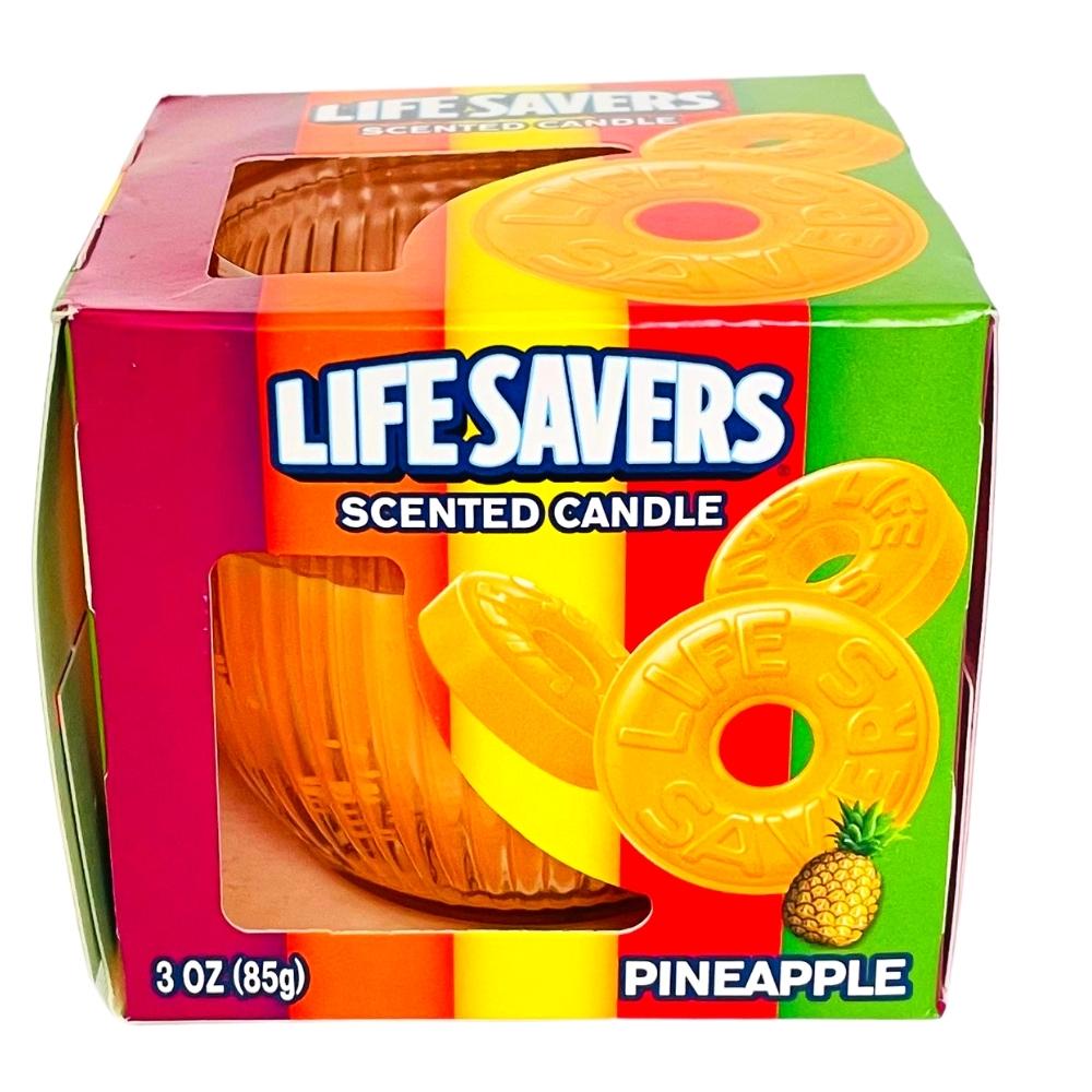 Life Savers Scented Candle Pineapple 3oz - 8 Pack