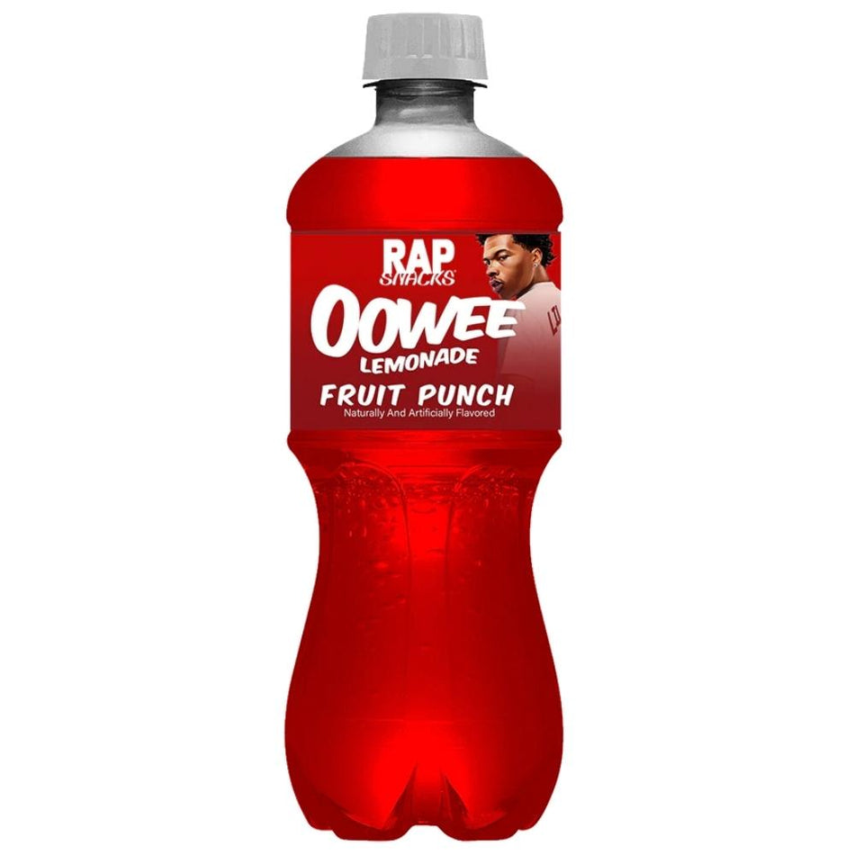 Rap Snacks Lil Baby Oowee Fruit Punch Lemonade 20oz - 24 Pack