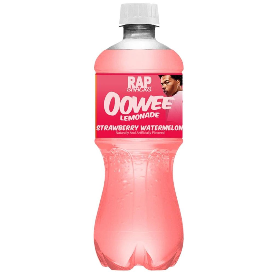 Rap Snacks Lil Baby Oowee Strawberry Watermelon Lemonade 20oz - 24 Pack