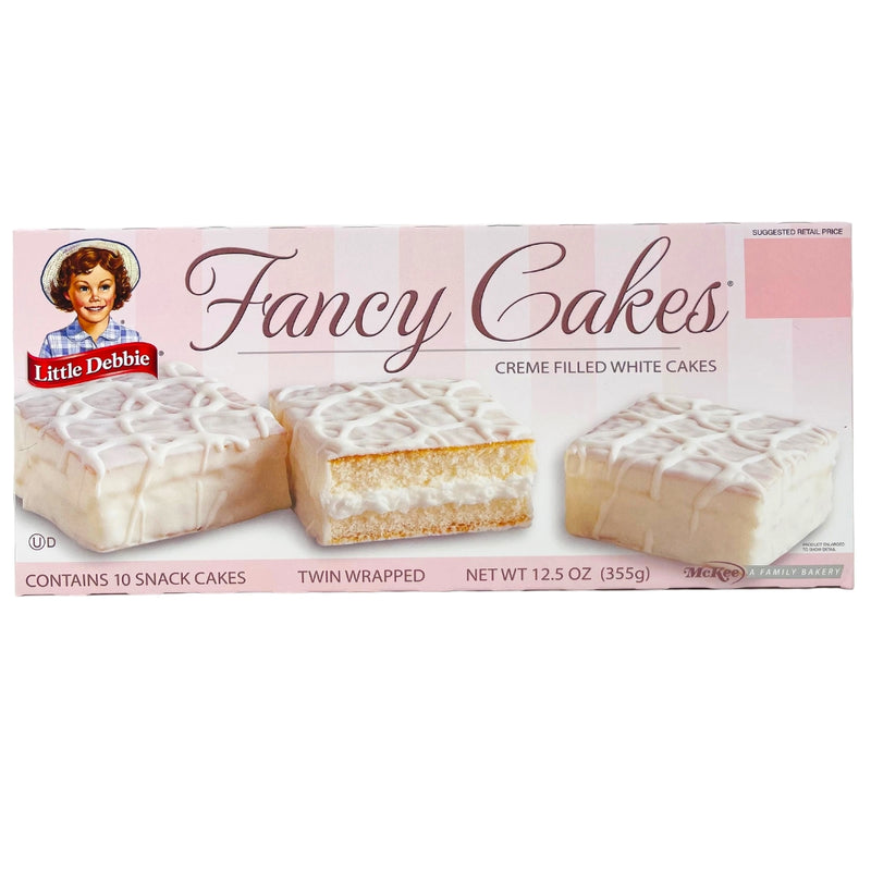 Little Debbie Vanilla Fancy Cakes (10 Pieces) - 1 Box